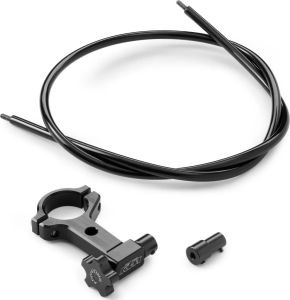 Factory brake lever adjustment wheel