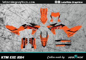 Kit Stickere KTM 2024 Nordicamoto