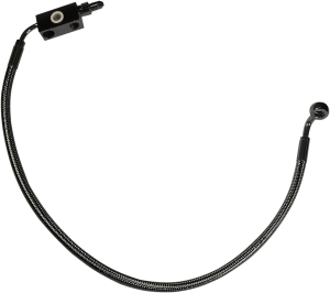 Designer Series Dot Front Lower Brake Line Kit Black, Black Pearl, 2, nordicamoto.ro