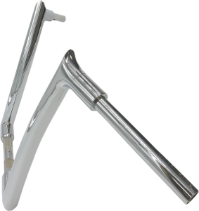 1-1/2(r) Ez Install Pointed Top Handlebar Silver, 2, nordicamoto.ro