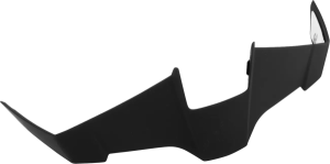 Threshold Helmet Rear Spoiler Black , nordicamoto.ro