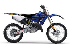 Blackbird Racing Replica Factory Team Yamaha 2022 Graphics Kit With Seat Cover Black, Blue, 2, nordicamoto.ro