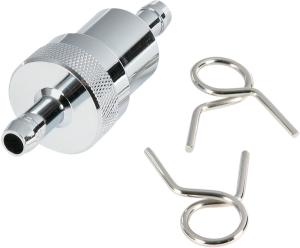 Anodized Fuel Filter Chrome, 1, nordicamoto.ro