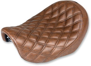 Renegade Lattice Stitch Solo Seat Brown