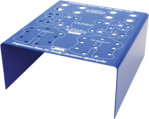 Hardware Organizer M8 Blue, Powder-coated