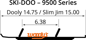 Slim Jim® 'performance' Dooly Wear Rods Black