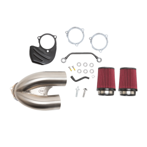 Tuned Induction Air Cleaner Silver, 4, nordicamoto.ro
