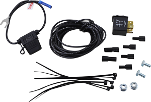 Magnum Electric Horn Hardware Kit Black, 1, nordicamoto.ro