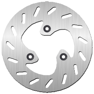 Brake Rotor Round Silver