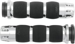 Gatlin Air Cushioned Grips Black, 1, nordicamoto.ro