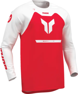 Youth Ridemode Menace Jersey White, Red 