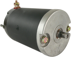 Starter Motor Black, Unfinished