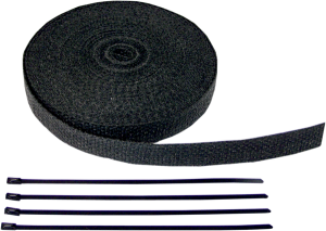 Fiberglass Exhaust Wrap Kit Black