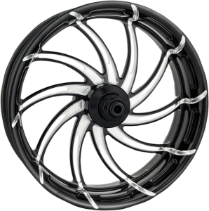 One-piece Aluminum Wheel Black, 3, nordicamoto.ro