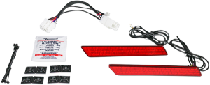 Saddlebag Latch  Lights Red