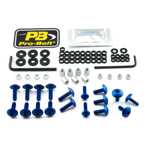 Fairing Bolt Kit For Suzuki Blue
