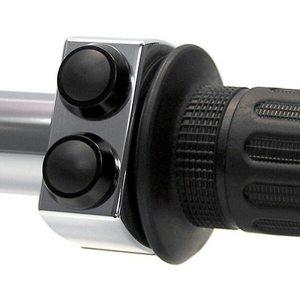 Mo-switch Push-button Housing Black, Polished