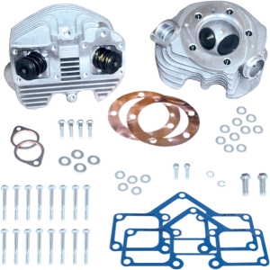 Super Stock Cylinder Head Kit Silver, 1, nordicamoto.ro