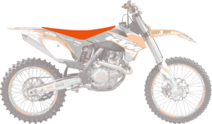 Pyramid Seat Cover Orange