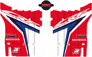 Replica Rad Louver Graphics Blue, Red, White, 2, nordicamoto.ro