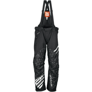 Pantaloni Snowmobil Arctiva S8 Comp Black/White Insulated