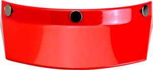 3-snap Moto Helmet Visor Red ONE SIZE, 4, nordicamoto.ro