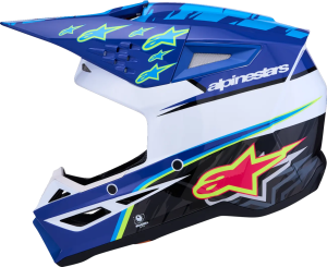 Casca Alpinestars SM3 Falcon Albastru/Negru/Roz XS, 3, nordicamoto.ro