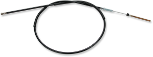Black Vinyl Brake Cable Black