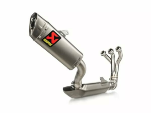 Racing Line Full Exhaust System Street Titanium Silver 