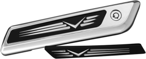 Saddlebag Hinge Inserts Black