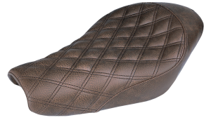 Renegade Lattice Stitch Solo Seat Brown