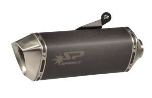 Force Slip-on Mufflers Black, 1, nordicamoto.ro