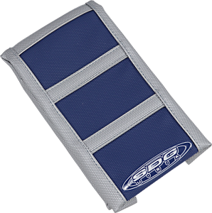 6-rib Gripper Seat Cover Blue, Gray, 1, nordicamoto.ro