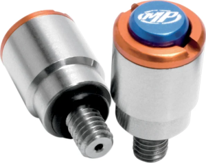 Micro Bleeders Blue, Orange, Stainless Steel