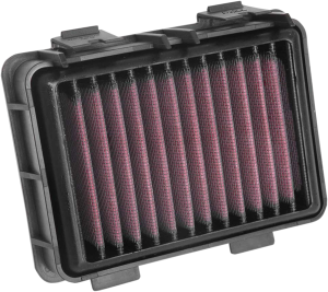 High-flow Air Filter Black, Red, 2, nordicamoto.ro