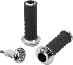 Alumicore Grips Silver, 1, nordicamoto.ro
