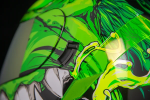 Casca Icon Airform™ Manik'R Black/Fluorescent Green/Green/White L, 5, nordicamoto.ro