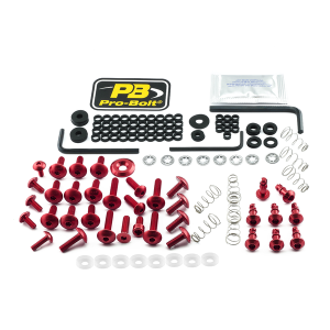 Fairing Bolt Kit For Yamaha Red