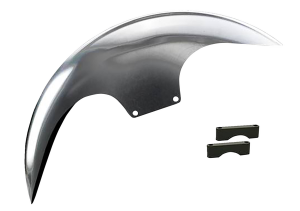 Cafe Front Fender For 21(r) Wheel Silver, 1, nordicamoto.ro