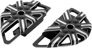 Adjustable Driver Floorboards Black, 1, nordicamoto.ro