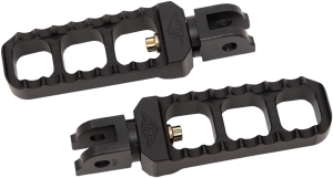 Serrated Foot Pegs Black