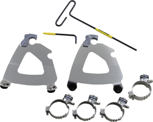 Road Warrior Trigger-lock Mount Kit Polished, 1, nordicamoto.ro