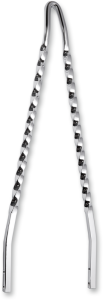 Twisted Sticks Sissy Bar Silver, 2, nordicamoto.ro