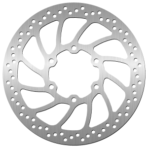 Brake Rotor Round Silver