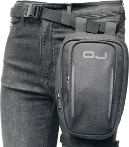 City Track Leg Bag 1.5 Liters Black, nordicamoto.ro