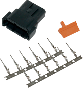 Deutsch Dtm Plug And Receptacle Kit Black, 1, nordicamoto.ro