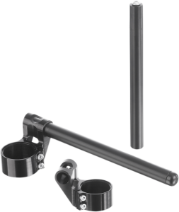 Raised Clip-on Handlebar Kit Black, 2, nordicamoto.ro