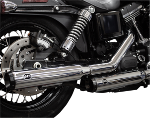 Grand National Slip-on Mufflers Black, 2, nordicamoto.ro