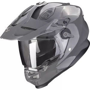 Casca enduro/adventure SCORPION ADF-9000 AIR SOLID S Gri Ciment, 5, nordicamoto.ro