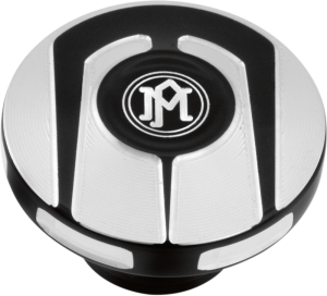 Custom Gas Cap Machined Aluminum, Matte Black